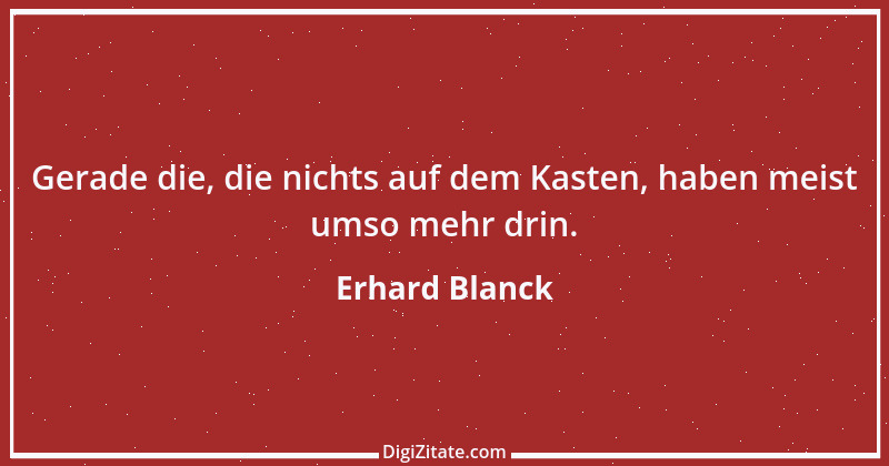 Zitat von Erhard Blanck 1606