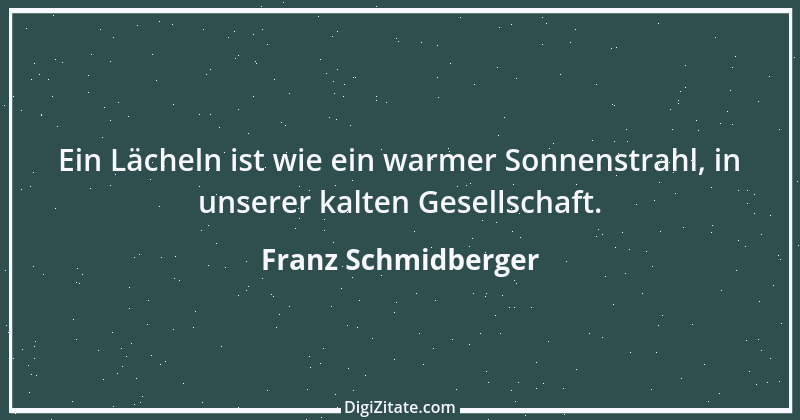 Zitat von Franz Schmidberger 8