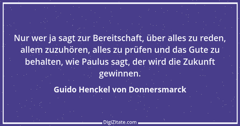 Zitat von Guido Henckel von Donnersmarck 2