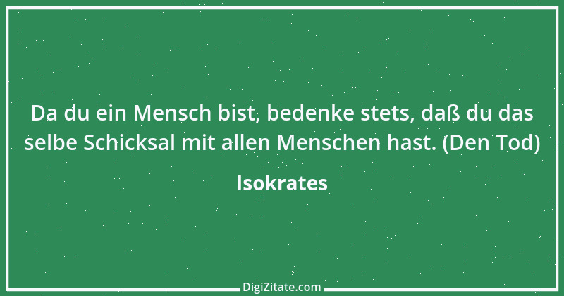 Zitat von Isokrates 7