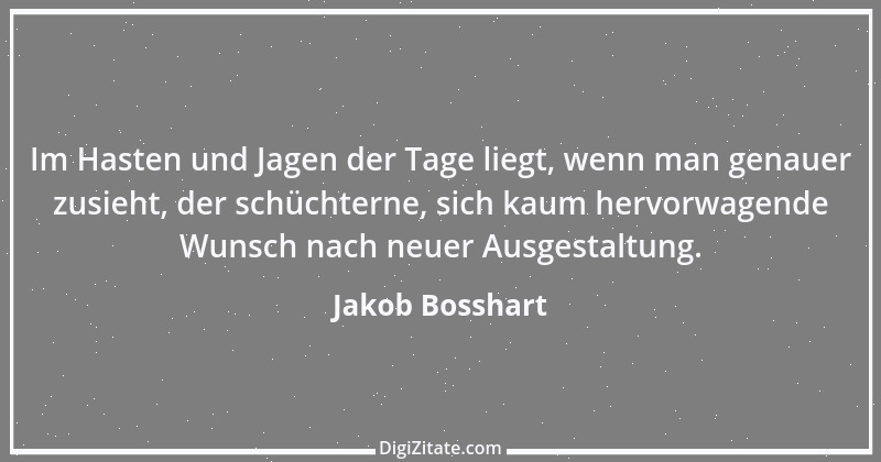 Zitat von Jakob Bosshart 126