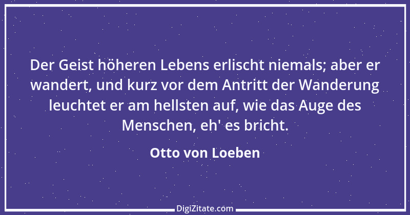 Zitat von Otto von Loeben 11