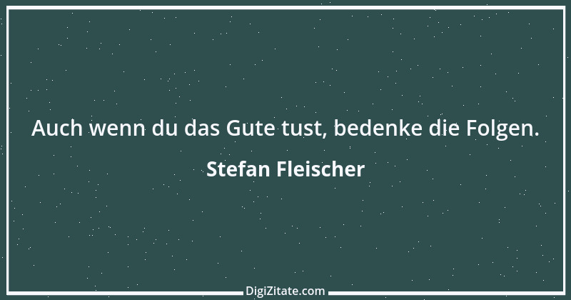 Zitat von Stefan Fleischer 5