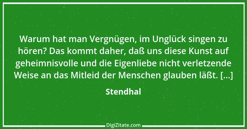 Zitat von Stendhal 21