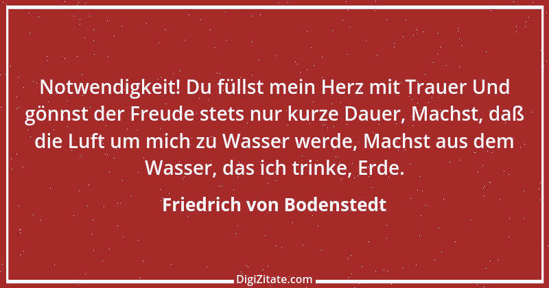 Zitat von Friedrich von Bodenstedt 10