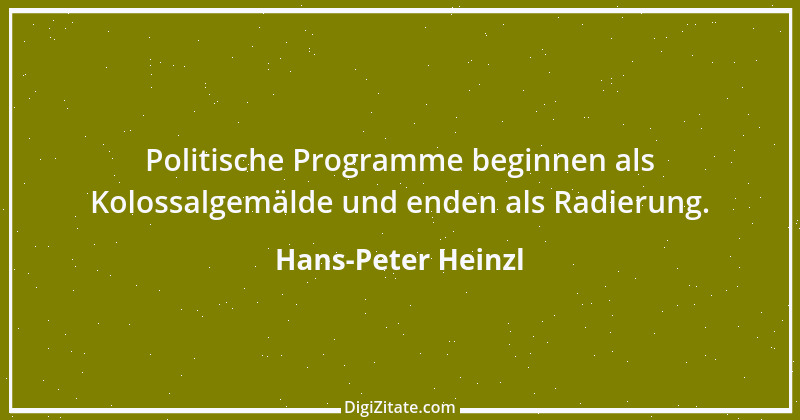 Zitat von Hans-Peter Heinzl 1