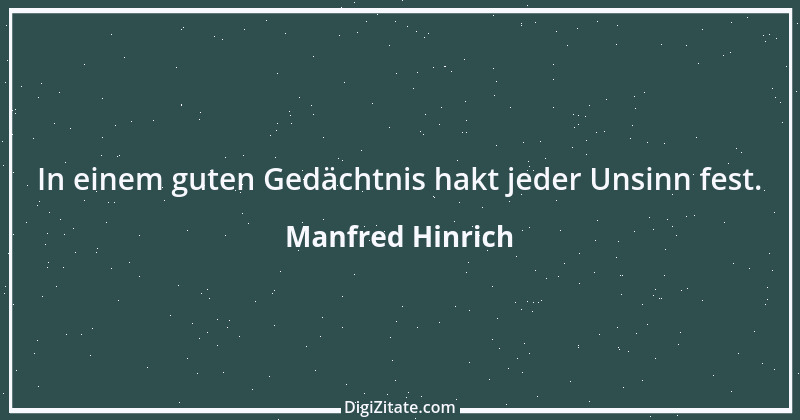 Zitat von Manfred Hinrich 2226