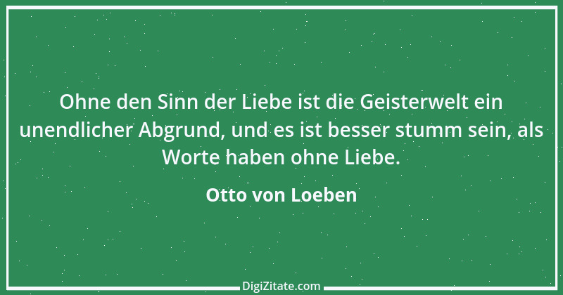 Zitat von Otto von Loeben 12