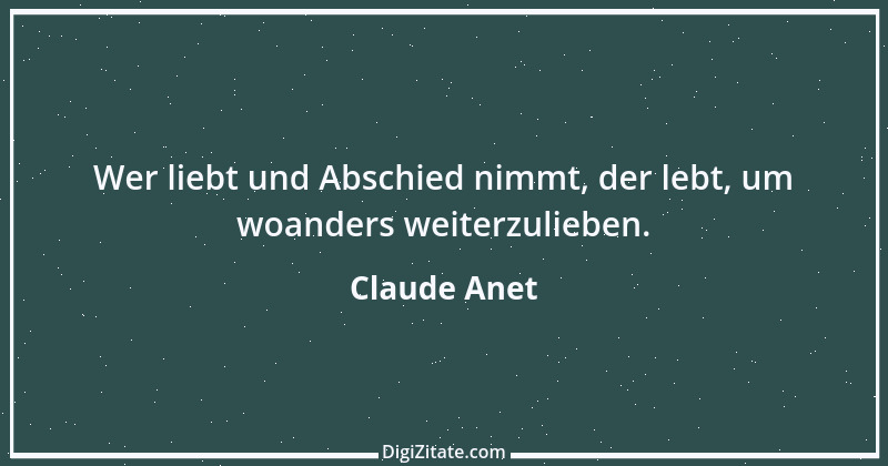 Zitat von Claude Anet 6