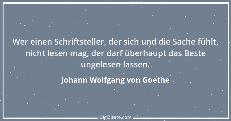 Zitat von Johann Wolfgang von Goethe 4053