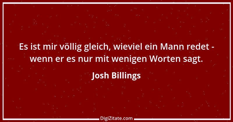 Zitat von Josh Billings 4