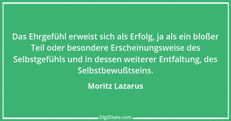 Zitat von Moritz Lazarus 15