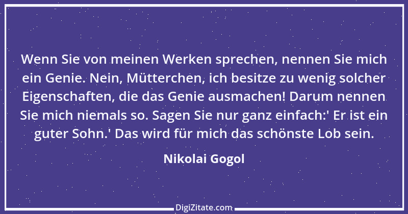 Zitat von Nikolai Gogol 25