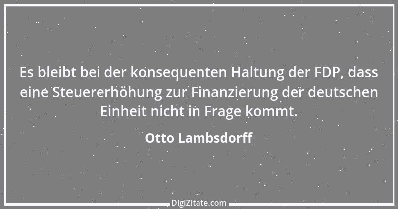 Zitat von Otto Lambsdorff 11