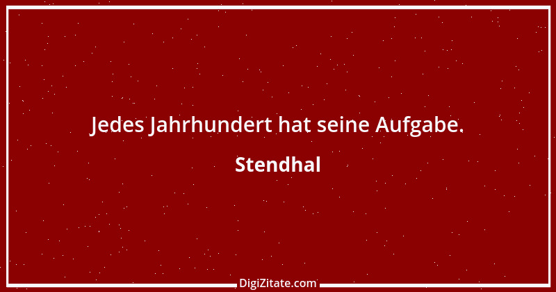 Zitat von Stendhal 23