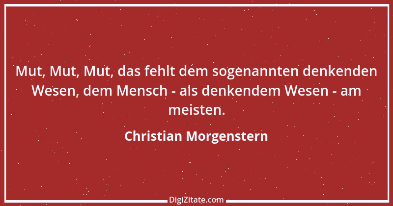 Zitat von Christian Morgenstern 577