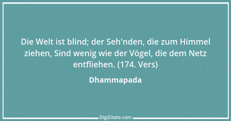 Zitat von Dhammapada 48