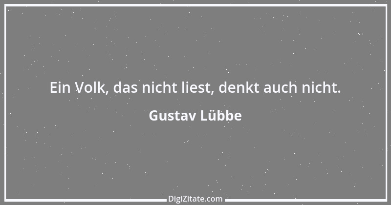 Zitat von Gustav Lübbe 1