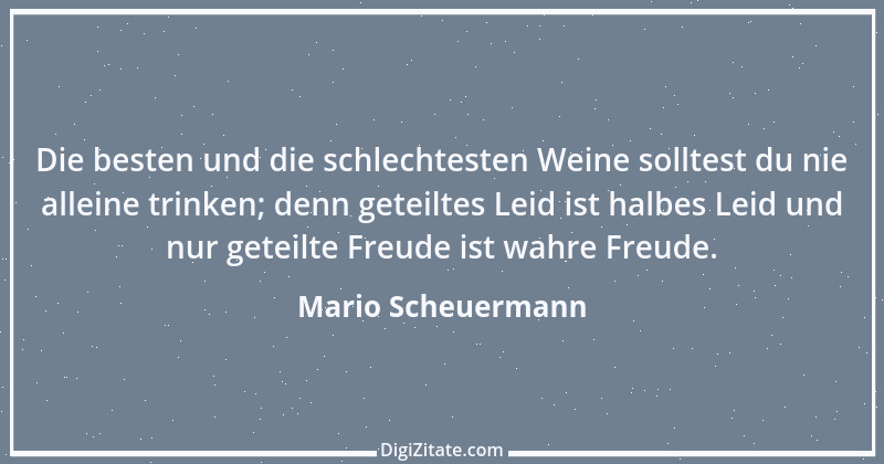 Zitat von Mario Scheuermann 2