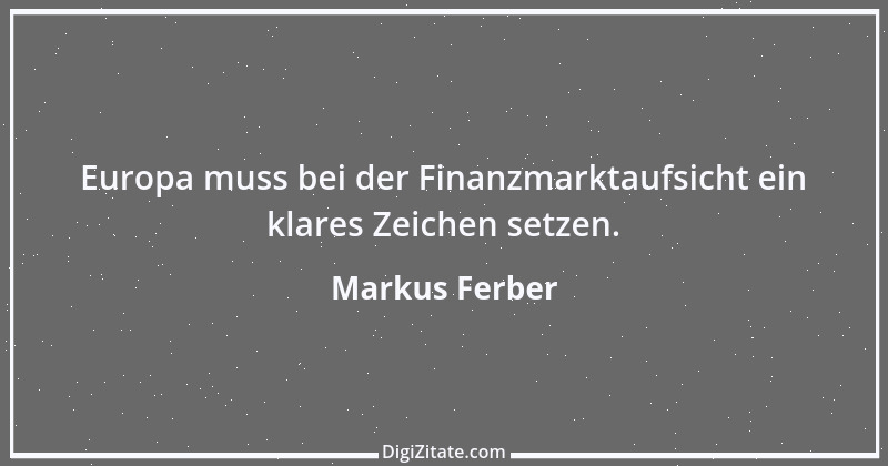 Zitat von Markus Ferber 2