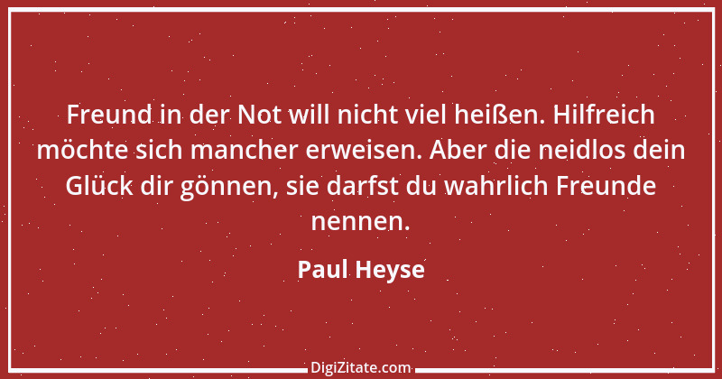 Zitat von Paul Heyse 142