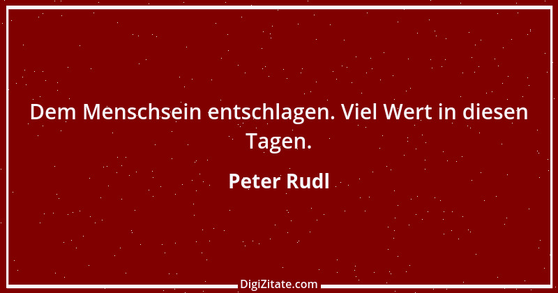 Zitat von Peter Rudl 328