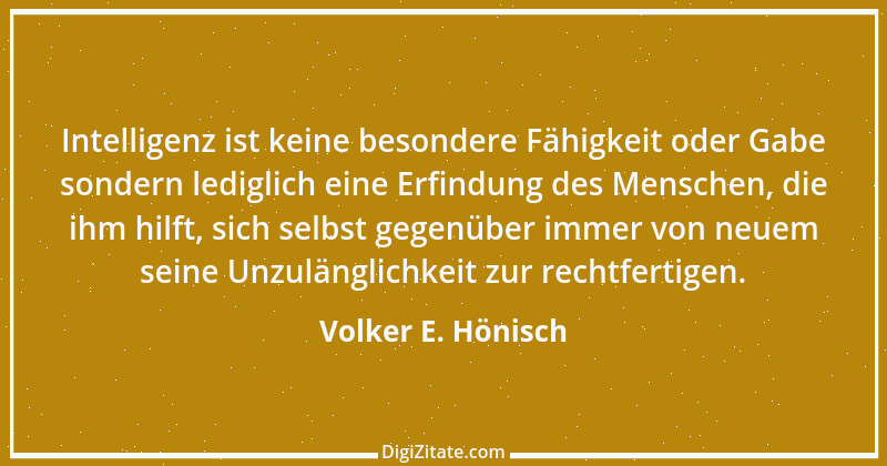 Zitat von Volker E. Hönisch 2