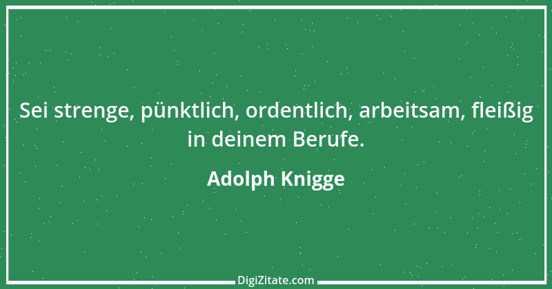 Zitat von Adolph Knigge 112