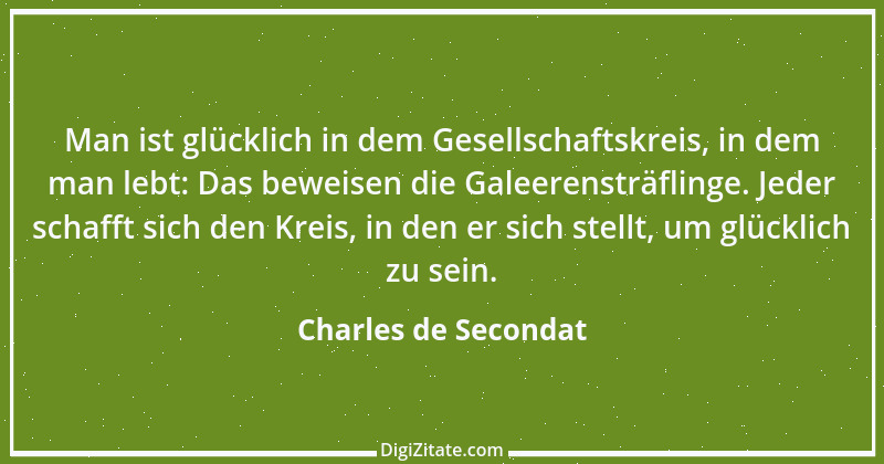 Zitat von Charles de Secondat 250