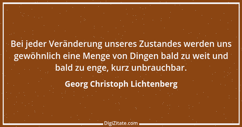 Zitat von Georg Christoph Lichtenberg 787