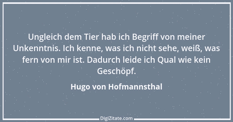 Zitat von Hugo von Hofmannsthal 194