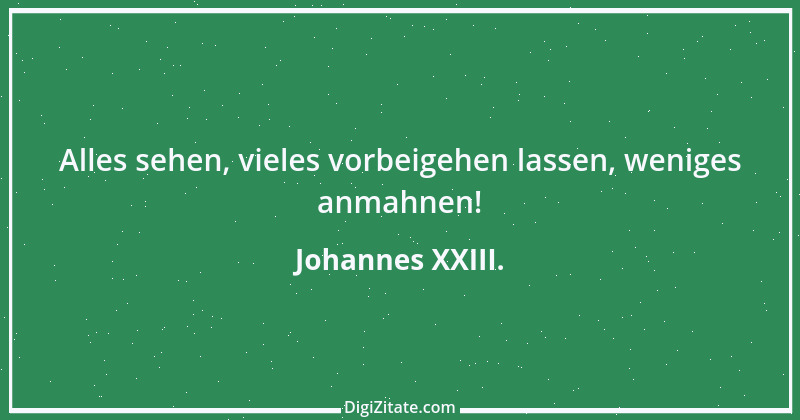 Zitat von Johannes XXIII. 33