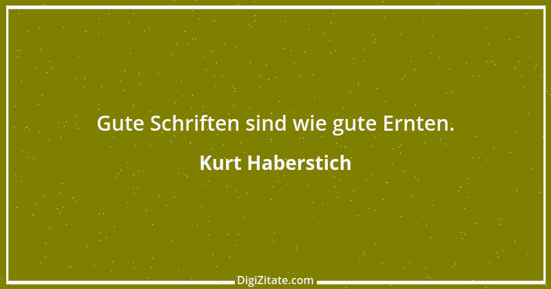 Zitat von Kurt Haberstich 258