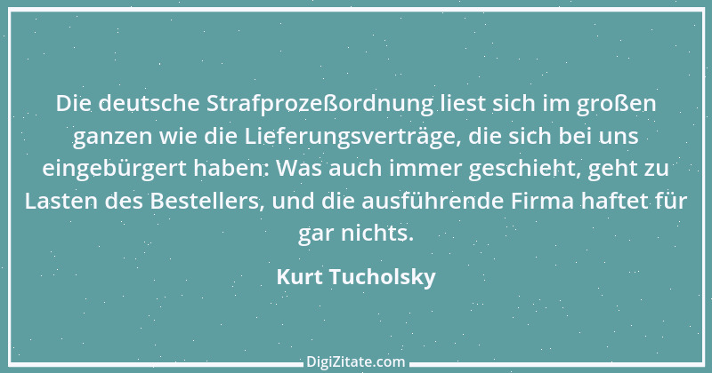 Zitat von Kurt Tucholsky 596