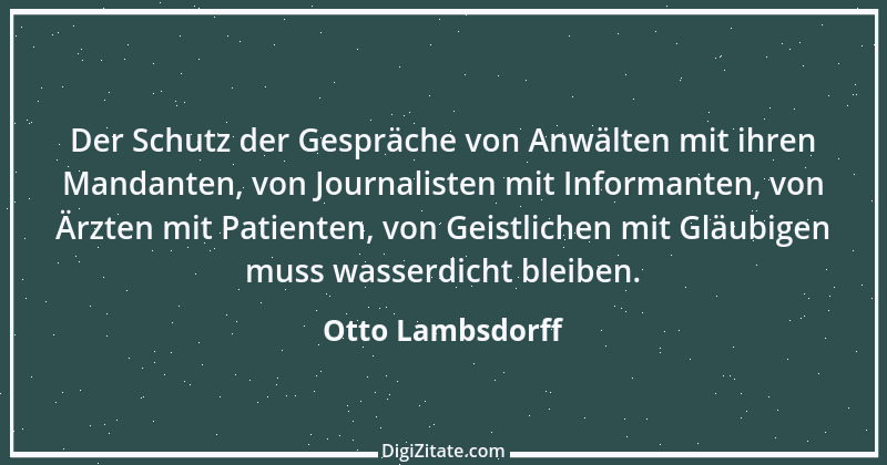 Zitat von Otto Lambsdorff 13