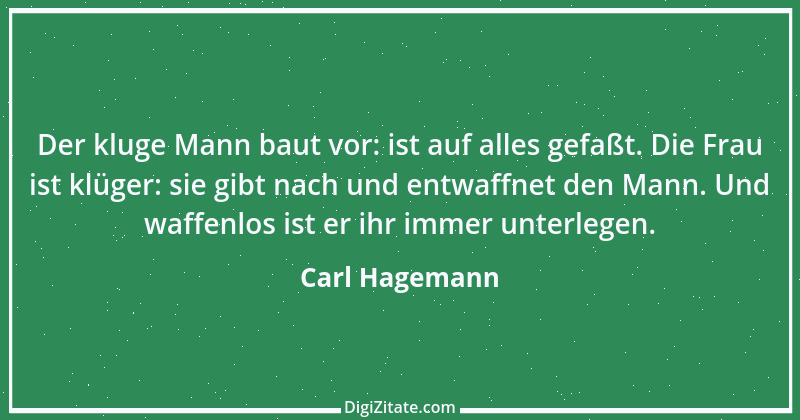 Zitat von Carl Hagemann 61