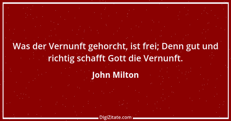 Zitat von John Milton 15