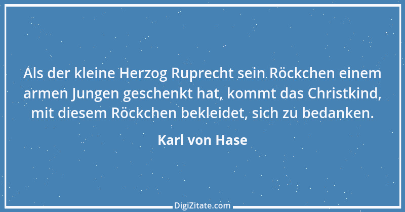 Zitat von Karl von Hase 1