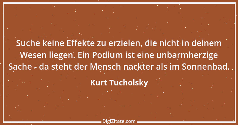 Zitat von Kurt Tucholsky 300