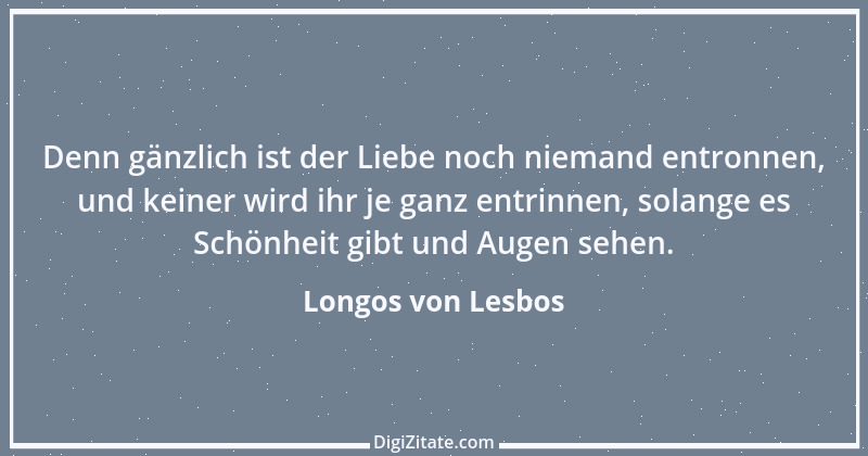 Zitat von Longos von Lesbos 1