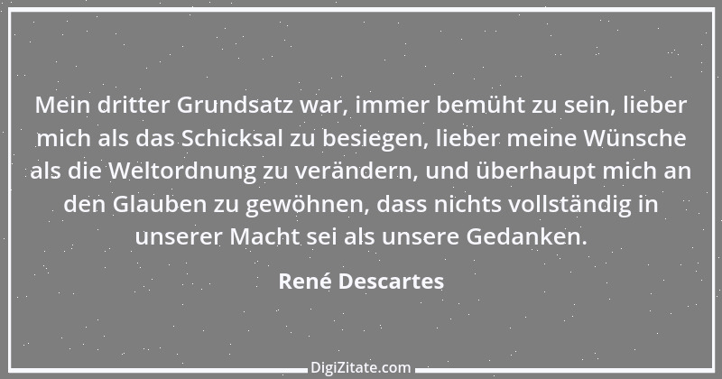 Zitat von René Descartes 53