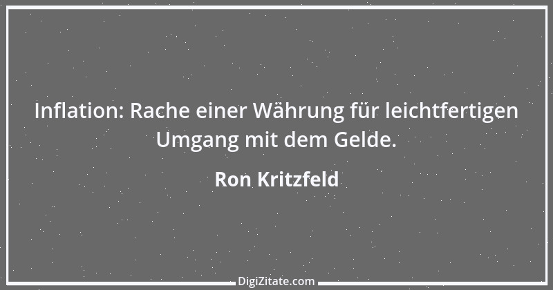 Zitat von Ron Kritzfeld 78