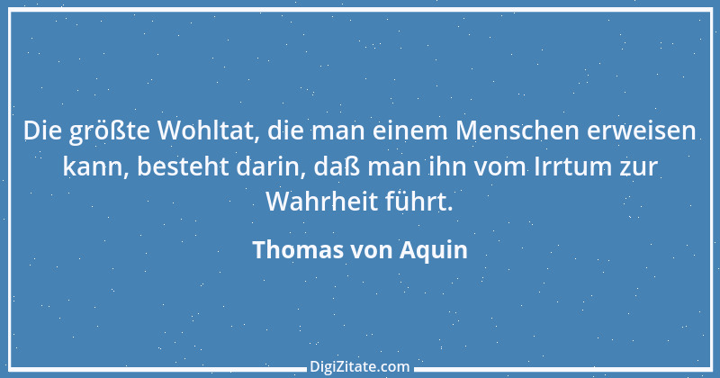 Zitat von Thomas von Aquin 64