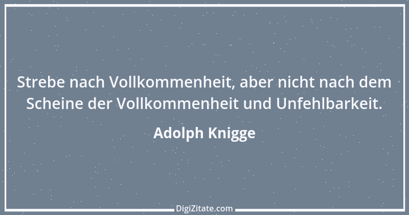 Zitat von Adolph Knigge 113