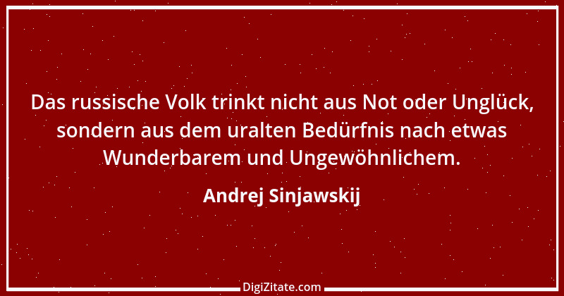 Zitat von Andrej Sinjawskij 1