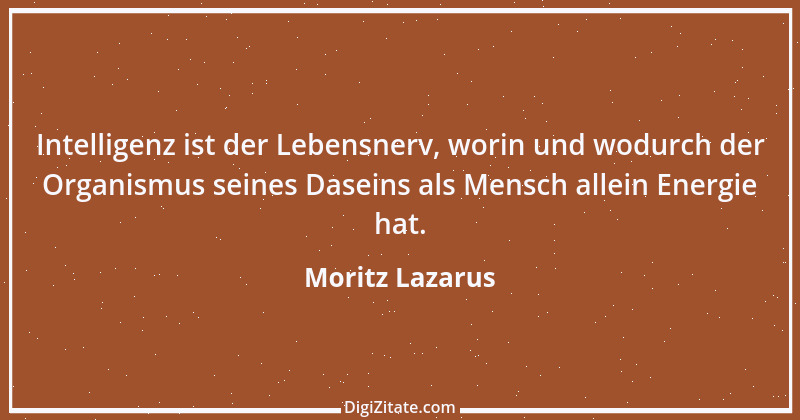 Zitat von Moritz Lazarus 18