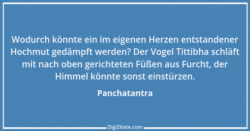 Zitat von Panchatantra 11