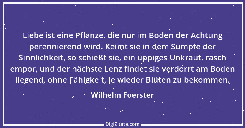 Zitat von Wilhelm Foerster 1