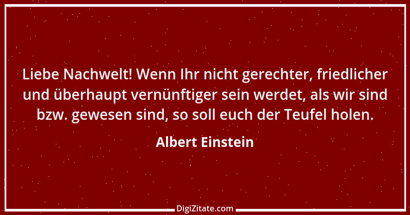 Zitat von Albert Einstein 144