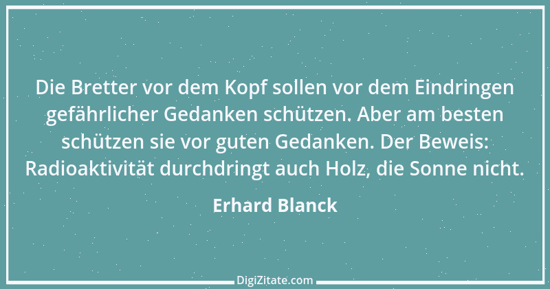 Zitat von Erhard Blanck 612